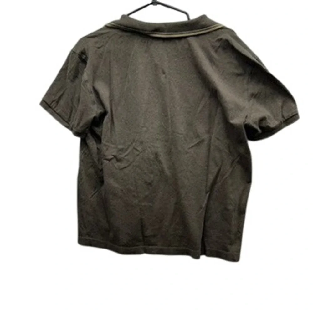 Banana Republic mens brown polo shirt